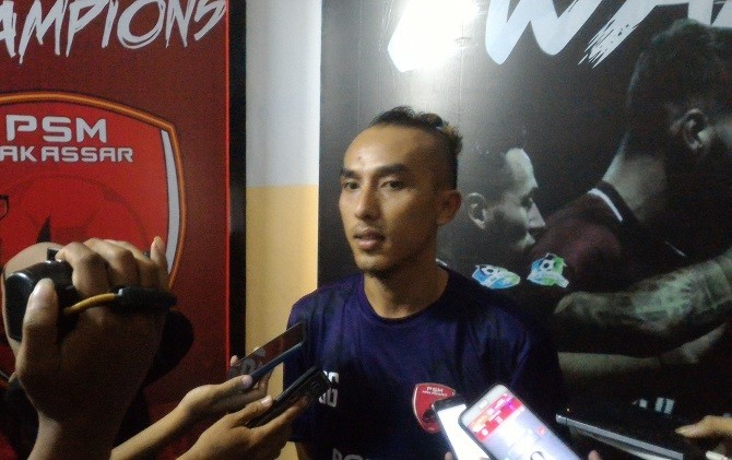 Fauzan Jamal mengalami kelelahan hingga pergelangan kakinya mengalami masalah. - Image