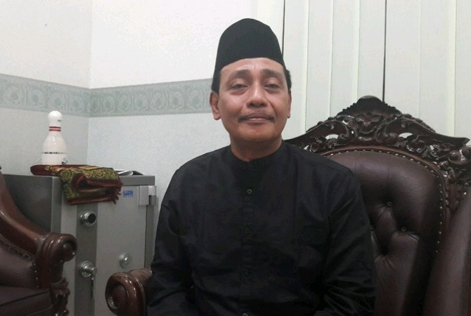 Ketua Pengurus Wilayah Nahdlatul Ulama (PWNU) Jatim, Mutawakkil Alallah. - Image