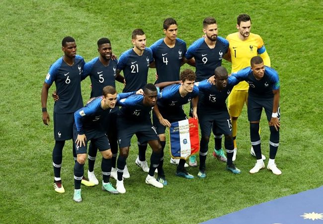 Starting XI Timnas Prancis di Piala Dunia 2018 - Image