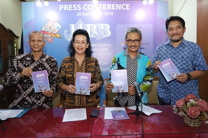 Konferensi Press Jogja International Batik Biennale 2018. - Image