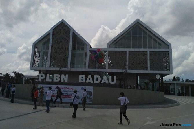 Pos Lintas Batas Negara (PLBN) Terpadu Nanga Badau, di Kapuas Hulu, Provinsi Kalimantan Barat. (Dok. JawaPos.com) - Image