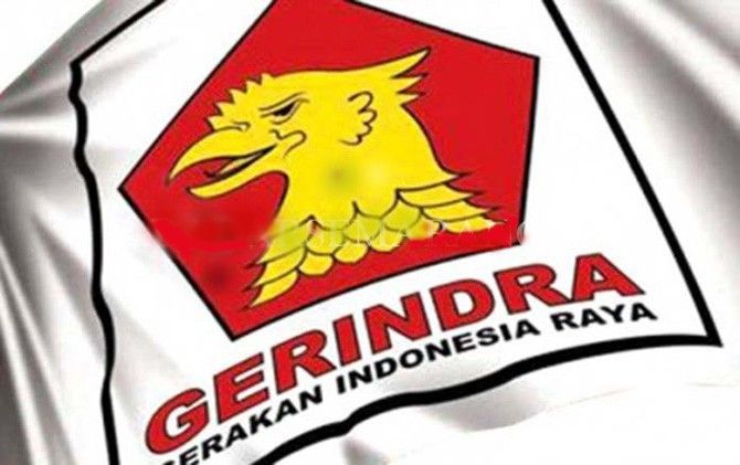 Ilustrasi Partai Gerindra. - Image