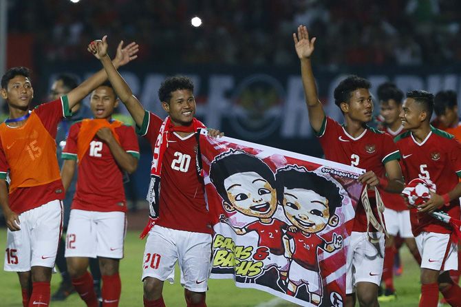 Indonesia U-16 berhasil mengalahkan Malaysia dan lolos ke final - Image