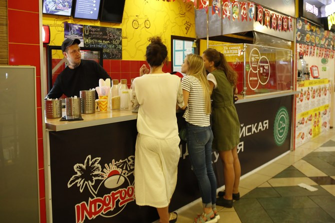 Salah satu restoran di Rusia yang menyediakan masakan Indonesia - Image