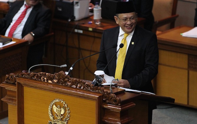 Ketua DPR, Bambang Soesatyo. Bamsoet-sapaannya- meminta pemerintah menyikapi serius terkait adanya penyalagunaan NIK - Image