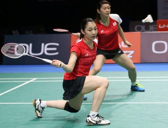 Ganda putri Jepang Misaki Matsutomo/Ayaka Takahashi melaju ke babak final Tiongko Terbuka 2018. Mereka akan menjalani perang saudara melawan Mayu Matsumoto/Wakana Nagahara - Image