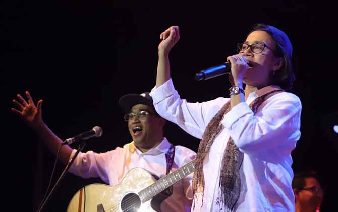 Elek Yo Band di Java Jazz Festival 2018 hari pertama, Jumat (2/3). - Image