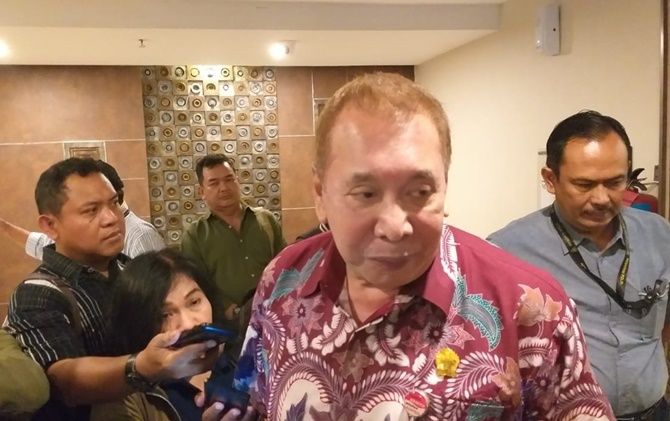 Ketua DPRD Jateng, Rukma Setyabudi saat dijumpai di Hotel Noormans, Kota Semarang, Selasa (29/1). - Image