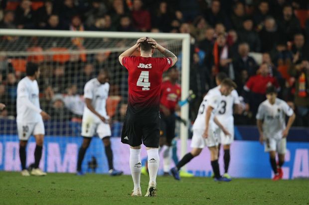 Manchester United kalah 1-2 dari Valencia - Image
