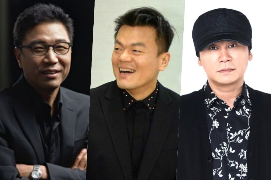 Lee Soo Man, J.Y. Park, Yang Hyun Suk - Image