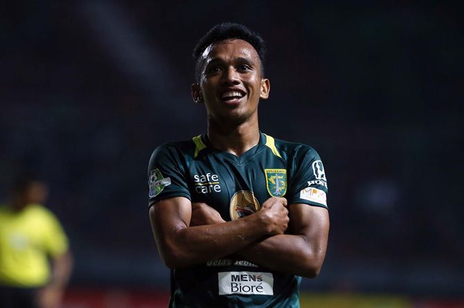 Irfan Jaya tengah on fire bersama Pesebaya Surabaya - Image