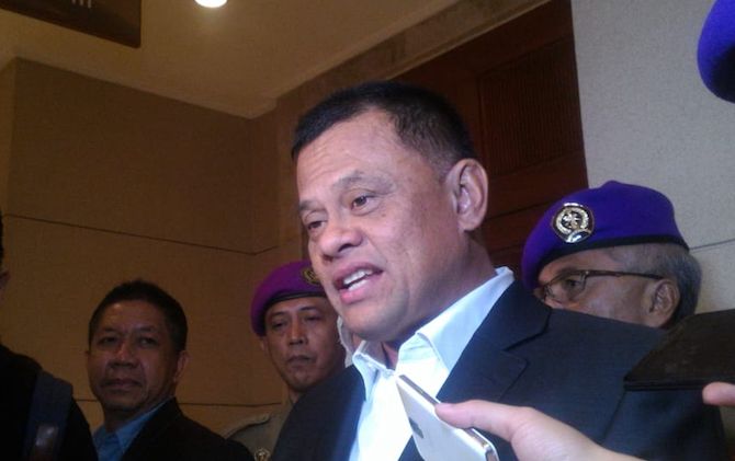 Mantan Panglima TNI Gatot Nurmantyo membantah dirinya sudah bergabung dengan PAN. (Sabik/JawaPos.com) - Image