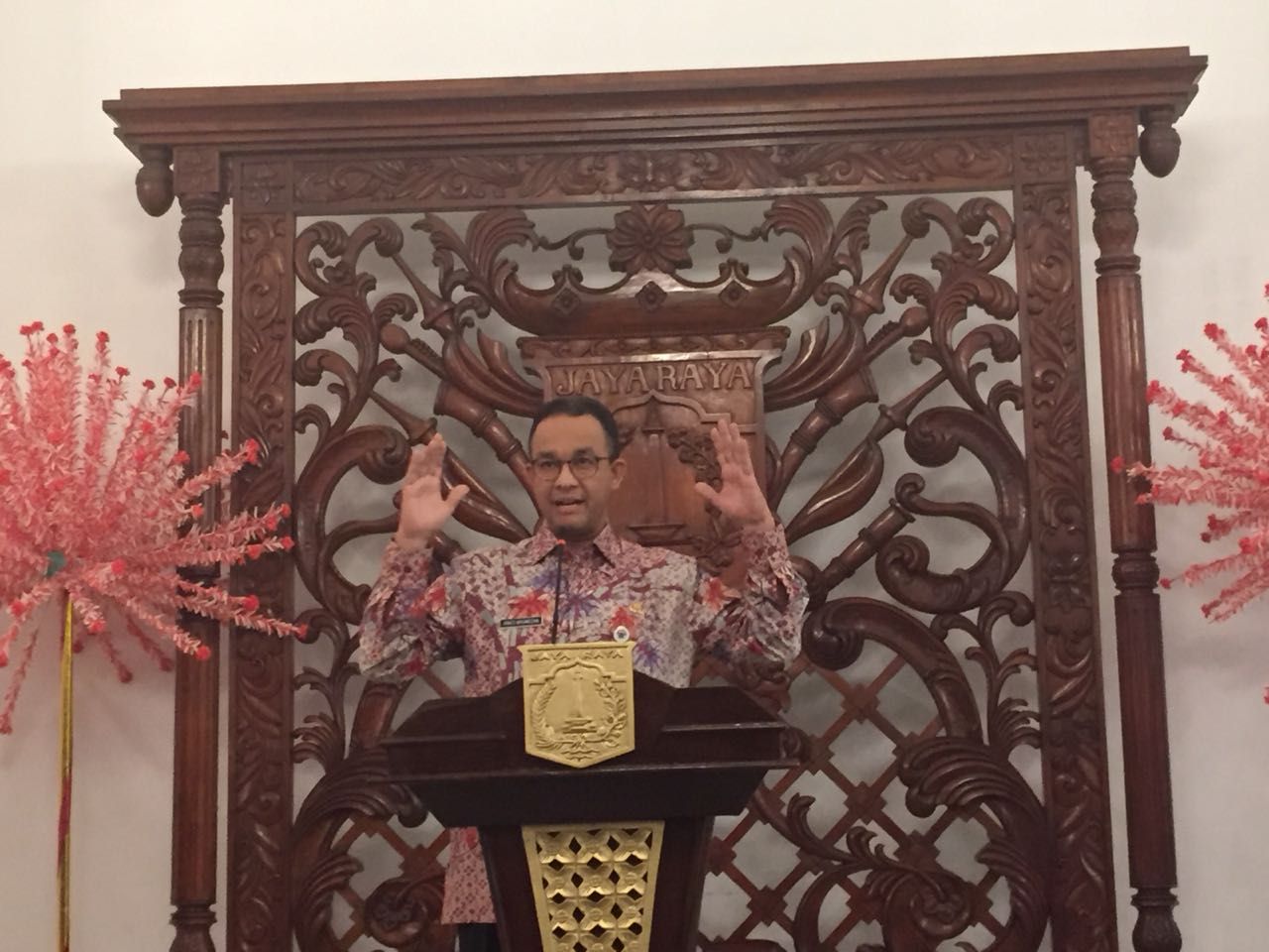 Gubernur DKI Anies Baswedan. - Image