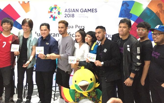 Album Asian Games 2018 bertajuk - Image