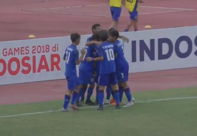 Timnas Thailand U-16 kunci satu tiket final di Piala AFF U-16 2018. - Image