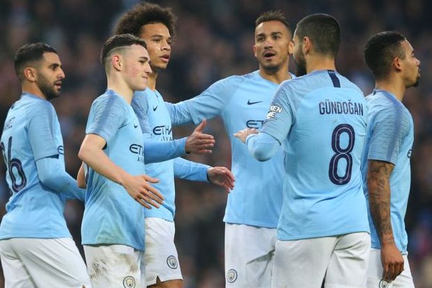 Manchester City melibas Rotherham United 7-0 - Image