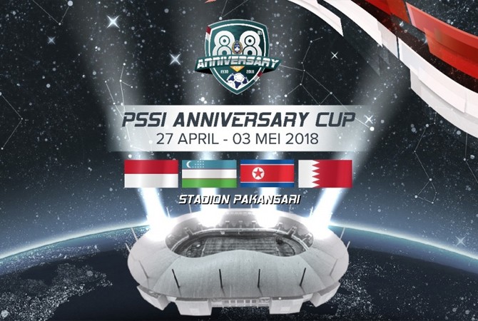 PSSI Anniversary Cup 2018 bakal digelar di Stadion Pakansari, Bogor, Jawa Barat mulai 27 April hingga 3 Mei mendatang. - Image