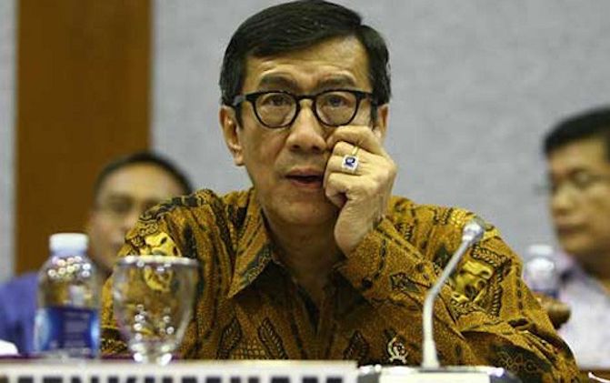 Menteri Hukum dan Hak Asasi Manusia (Menkumham) Yasonna H Laoly mengatakan, sampai saat ini Abu Bakar Ba - Image