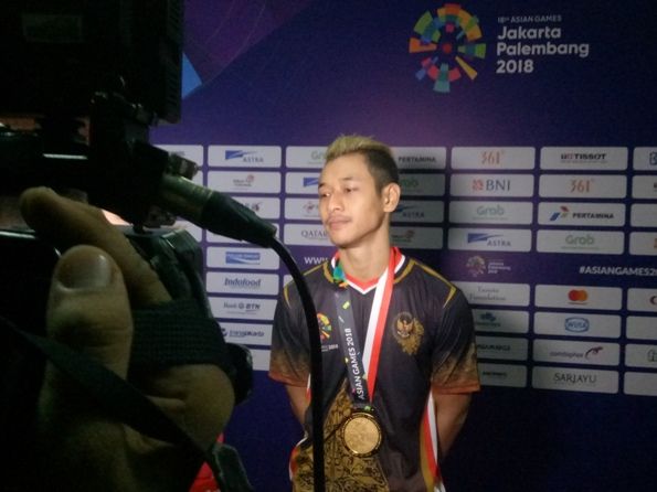 Pesilat putra Indonesia Hanifan Yudani Kusumah - Image