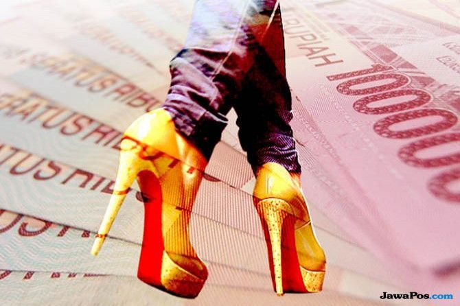 Ilustrasi bisnis prostitusi online - Image