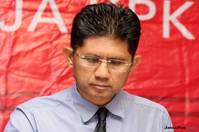 Wakil Ketua KPK, La Ode M Syarif. Syarif membantah jika pengisian LHKPN sulit. Justru, proses LHKPN lebih mudah karena kini sudah sistem online. - Image