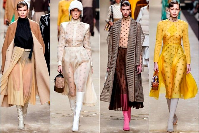Pertunjukkan koleksi fall/winter 2019/2020 yang terakhir dari Karl Lagerfeld. - Image