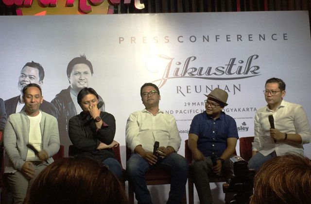 Jikustik akan menggelar konser bertema reunian di Jogjakarta, pada 29 Maret 2019. - Image