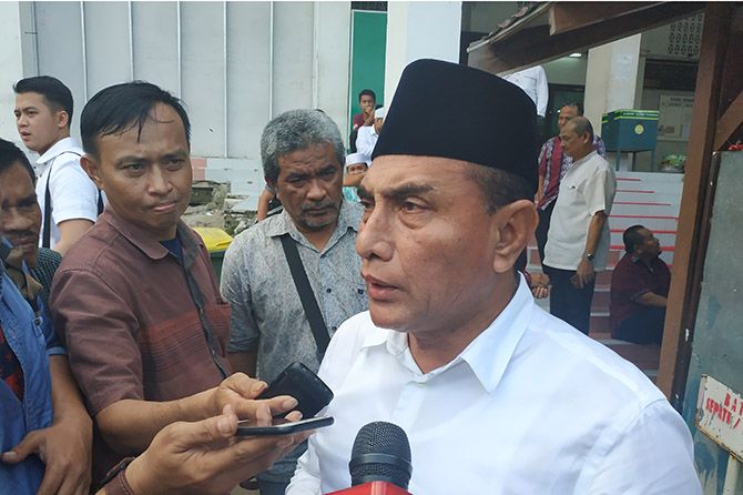 Edy Rahmayadi meminta proses hukum Joko Driyoni sesuai yang berlaku. - Image