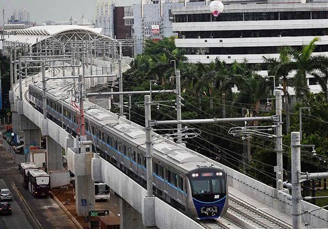 Uji coba MRT. - Image