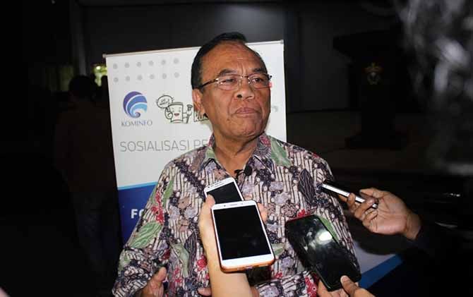 Kasubdit Informasi dan Komunikasi Politik dan Pemerintahan, Direktorat Informasi dan Komunikasi Polhukam Kemenkominfo Hypolitus. - Image