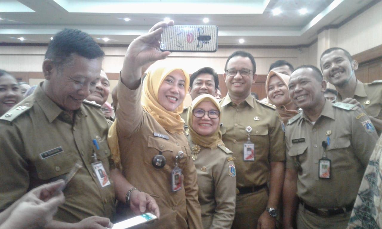 Gubernur DKI Anies Baswedan. - Image