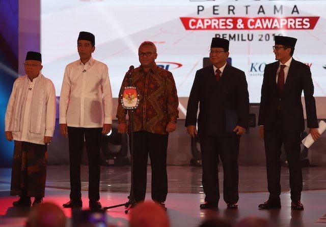 BPN Prabowo-Sandi menyampaikan keberatan ke KPU lantaran debat keempat akan ditayangkan oleh Metro TV. - Image