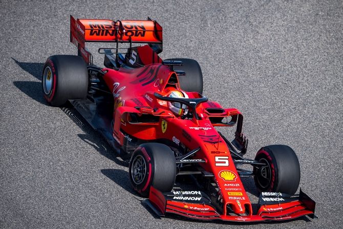 Sebastian Vettel tercepat pada sesi latihan bebas kedua GP Bahrain - Image