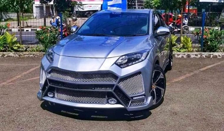 Honda Vezel atau HR-V tukar bumper agar unya tampang Lamborghini - Image