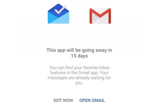Google akan menutup layanan Inbox mereka. - Image