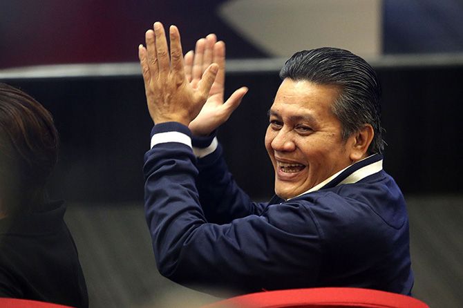 Gusti Randa bantah Iwan Budianto telah menjabat Plt Ketum PSSI gantikan Joko Driyono. - Image