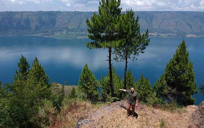 The Kaldera Nomadic Escape di kawasan danau Toba. - Image