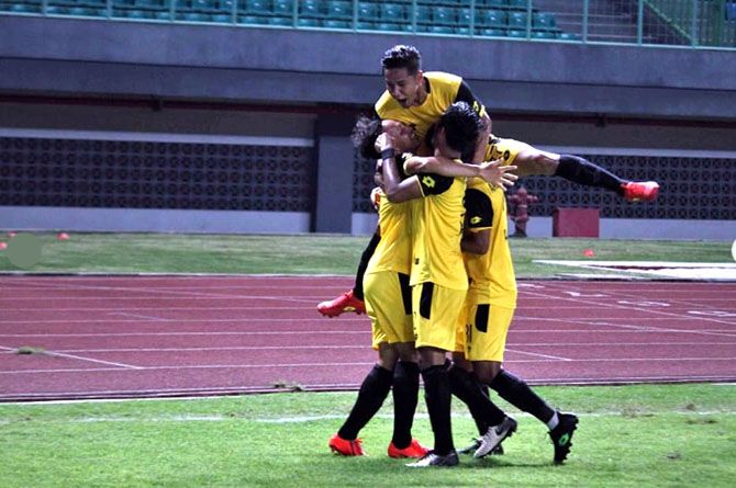 Bhayangkara FC berharap bisa kembali meraih hasil positif di Stadion Patriot. - Image
