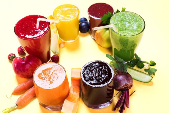 Jus sayur dapat melancarkan pencernaan dan berkontribusi membakar lemak Anda. - Image