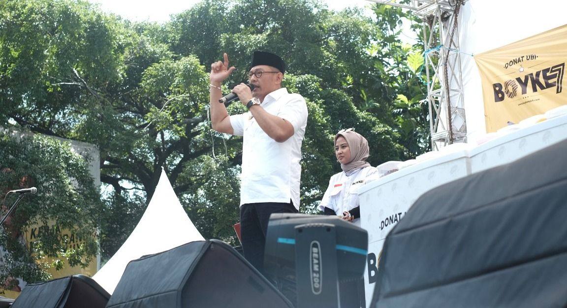 Politikus Golkar Boyke Febrian menyebut kehadiran transportasi online adalah sebuah keniscayaan, lantaran masifnya perkembangan teknologi. - Image