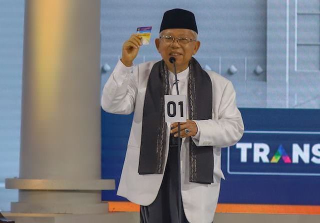 cawapres nomor urut 01 Ma - Image