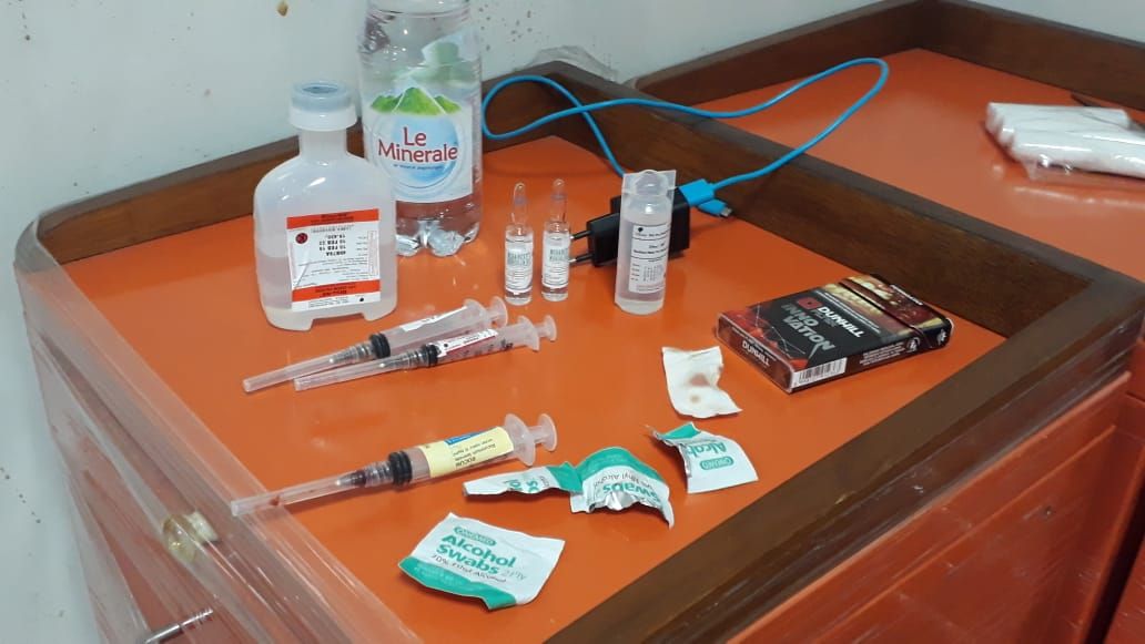 Barang bukti obat-obatan - Image