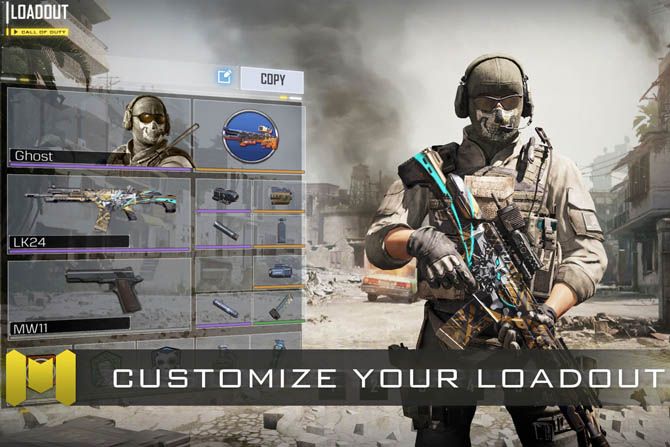 Ilustrasi: Game Call of Duty versi mobile. - Image