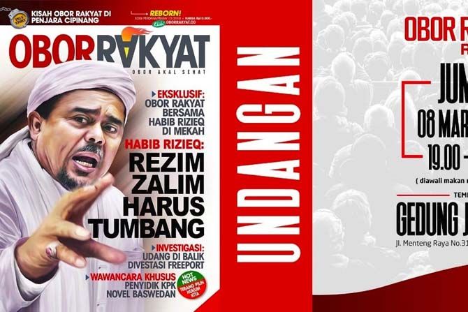 Desain Tabloid Obor Rakyat - Image