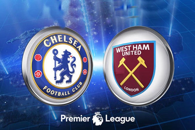 chelsea vs west ham logo (The Magazine City) - Image
