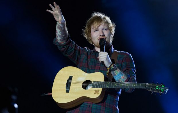 Ed Sheeran. (Getty via NME) - Image
