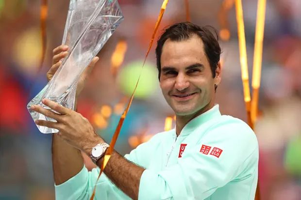 Roger Federer juara Miami Terbuka 2019 - Image