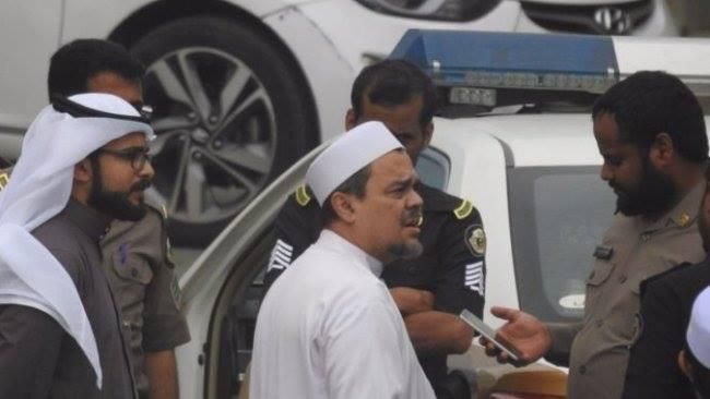 Duta Besar RI di Arab Saudi Agus Maftuh Abegebriel mengatakan, yang disebutkan Habib Rizieq Shihab (HRS) dalam videonya adalah fitnah - Image