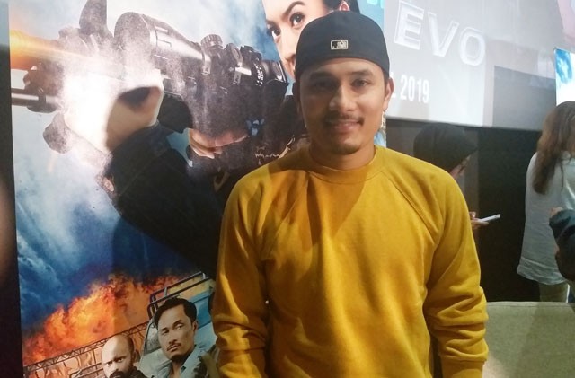 Tanta Ginting adu akting dengan Raline Shah di film laga Police Evo. (Yuliani NN/JawaPos.com) - Image