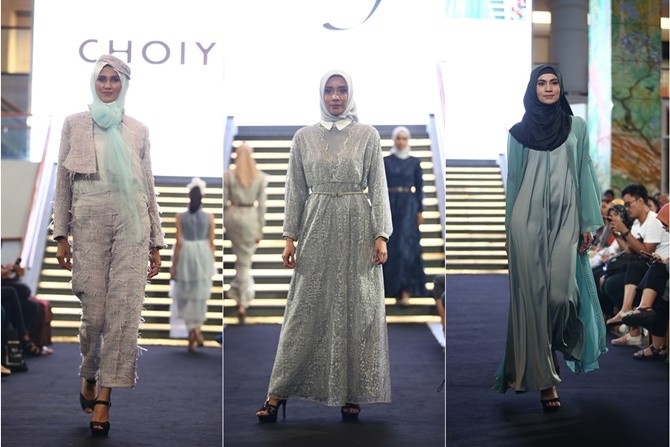 Koleksi busana muslim para desainer yang tampil di Jakarta Ramadan 2019. (Markamarie) - Image